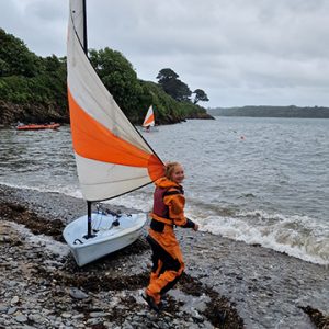 Securing sails against the regatta winds